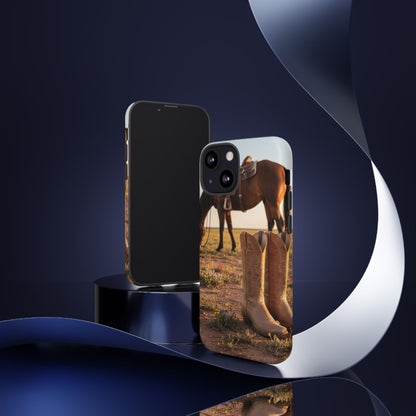 Western Cowboy Boots Phone Case