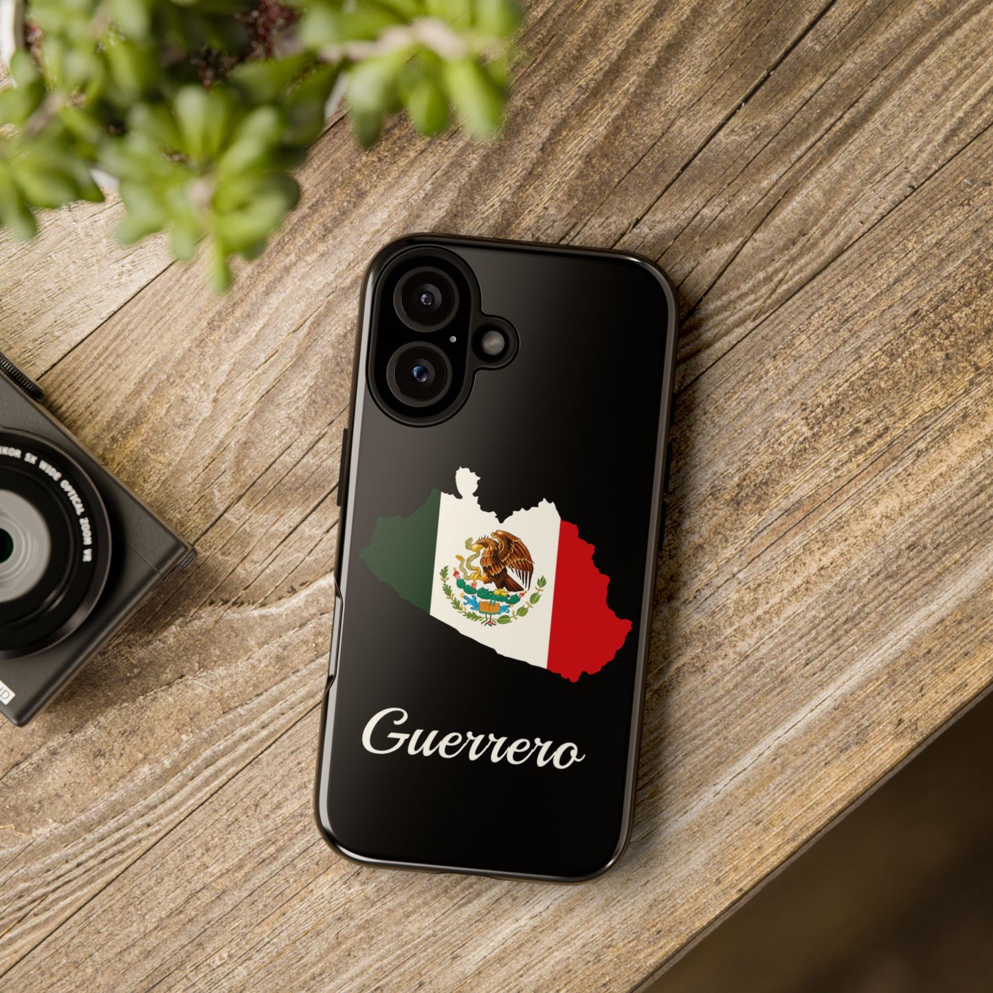 Guerrero Mexico Flag Map Phone Case | Mexican American Pride Tough Case for iPhone & Samsung