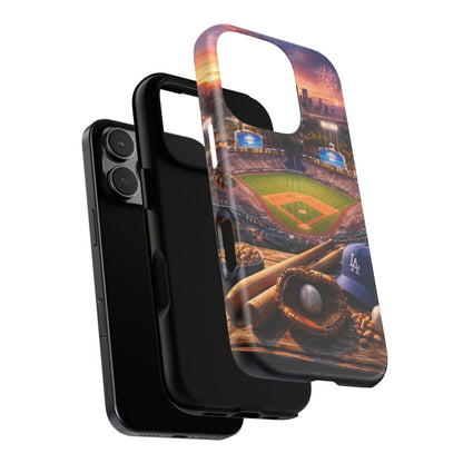 Baseball Sunset Stadium Phone Case LA Game Day Sports Aesthetic Case