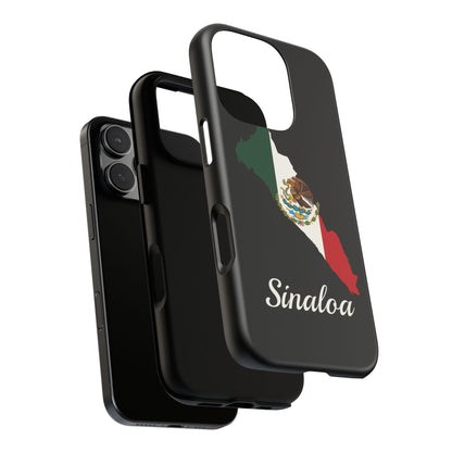 Sinaloa Mexico Flag Map Phone Case | Mexican American Pride Tough Case for iPhone & Samsung