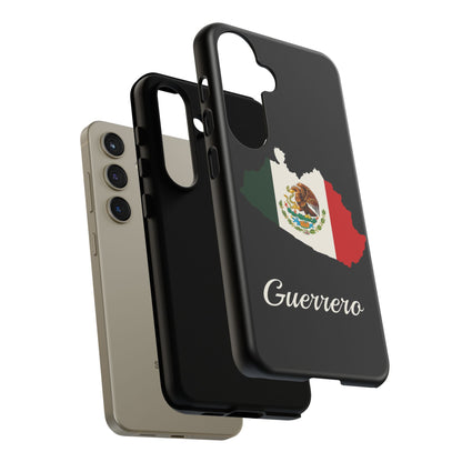 Guerrero Mexico Flag Map Phone Case | Mexican American Pride Tough Case for iPhone & Samsung