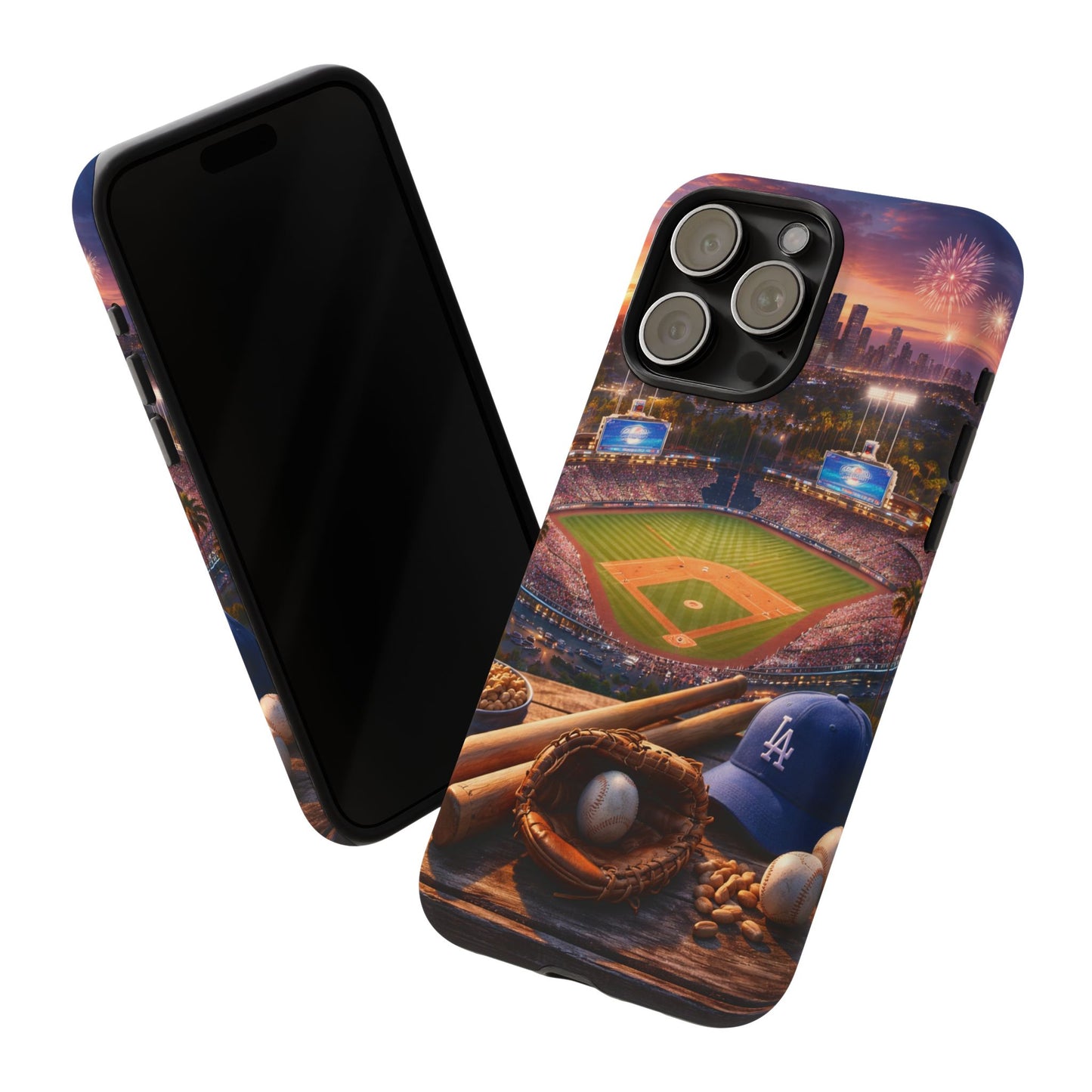 Baseball Sunset Stadium Phone Case LA Game Day Sports Aesthetic Case