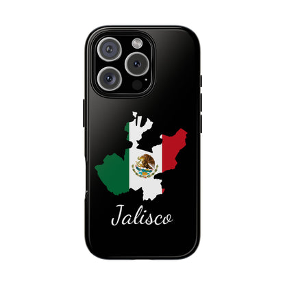 Jalisco Mexico Flag Map Phone Case | Mexican American Pride Tough Case for iPhone & Samsung