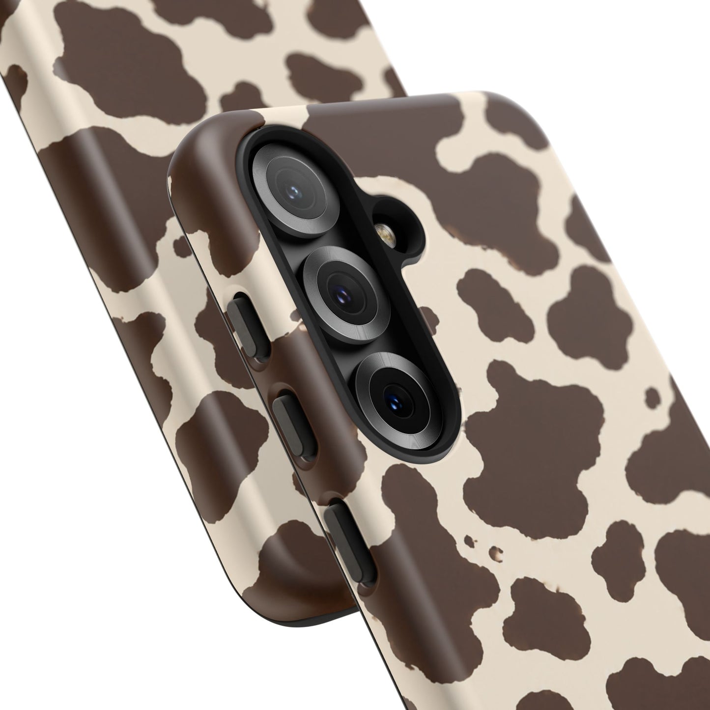 Western Cow Print Tough Phone Case for iPhone Samsung Galaxy Pixel