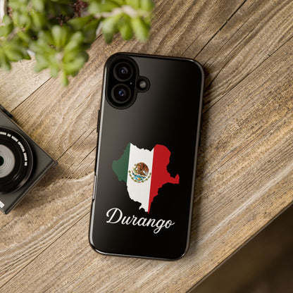 Durango Mexico Flag Map Phone Case | Mexican American Pride Tough Case for iPhone & Samsung