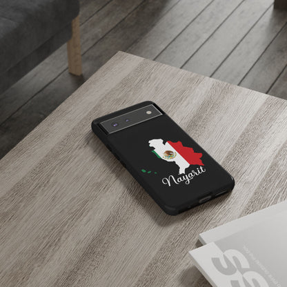 Nayarit Mexico Flag Map Phone Case | Mexican American Pride Tough Case for iPhone & Samsung