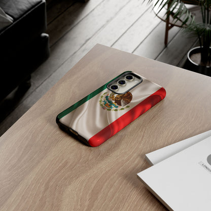Mexico Flag Phone Case | Mexican Pride iPhone & Samsung Case | Tricolor Aesthetic Tough Protective Cover