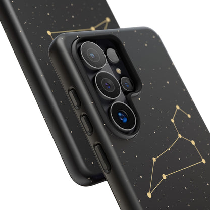 Leo Zodiac Constellation Phone Case – Luxe Gold Celestial Cover