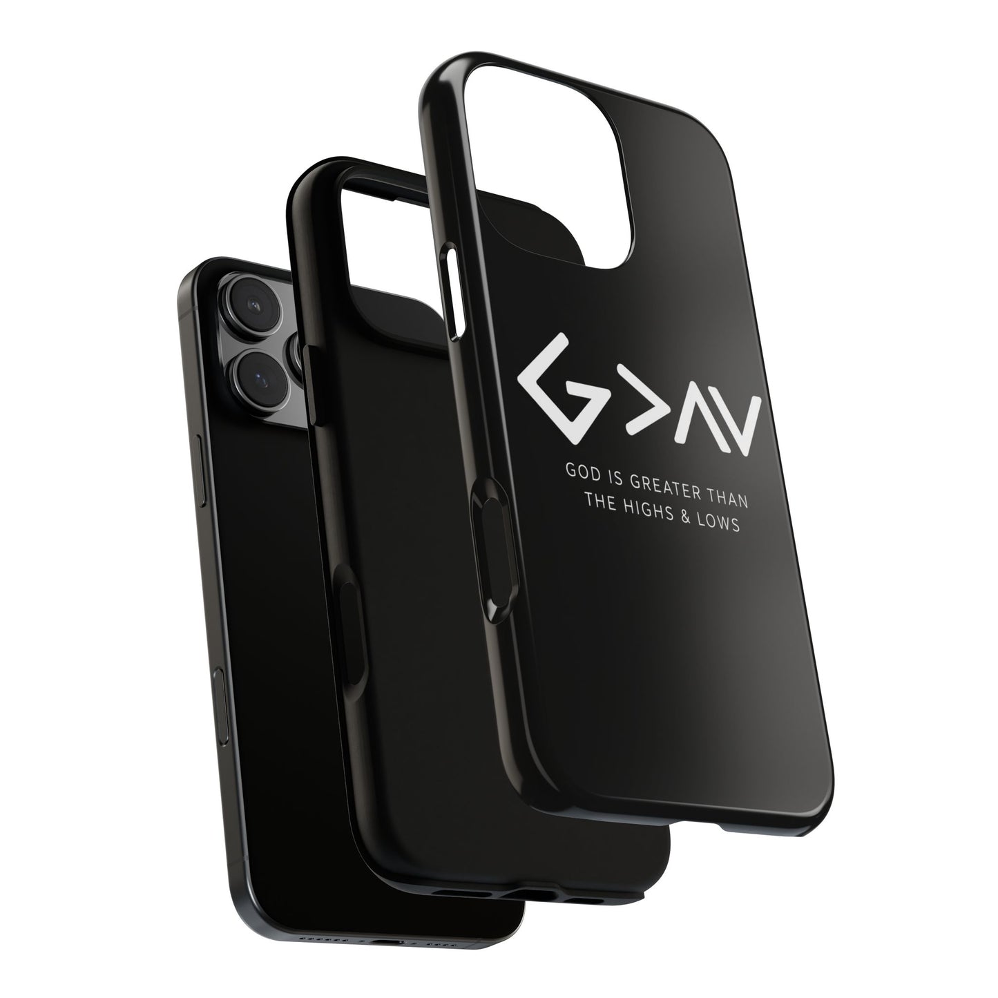 God Is Greater Than The Highs & Lows G>∧∨ Christian Phone Case