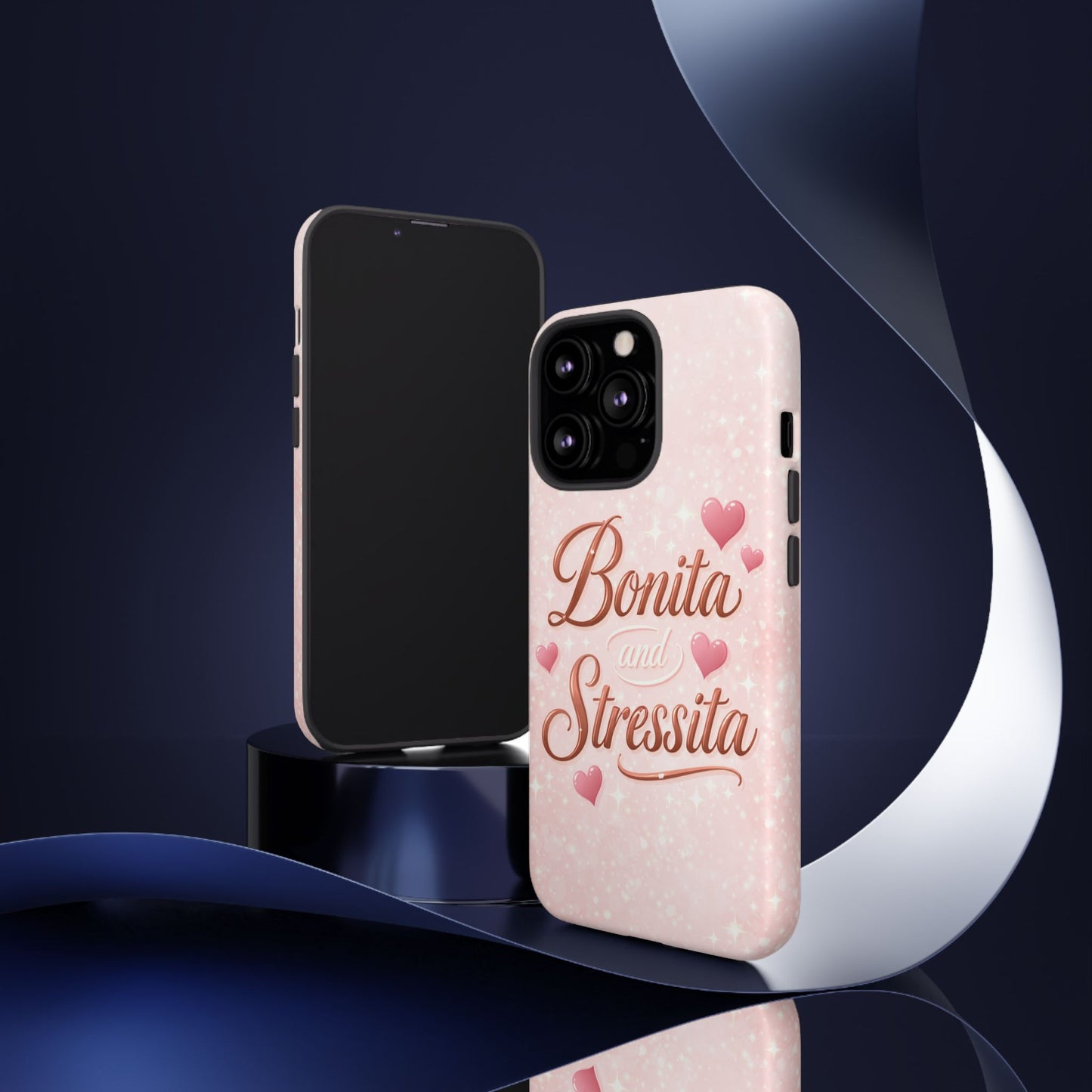 Bonita Stressita Phone Case Cute Latina Aesthetic Pink Coquette Case