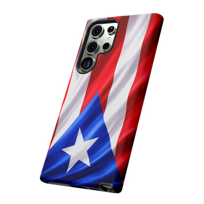 Puerto Rico Flag Phone Case | Boricua Pride Tough Case | Puerto Rican Flag Protective Cover for iPhone & Samsung