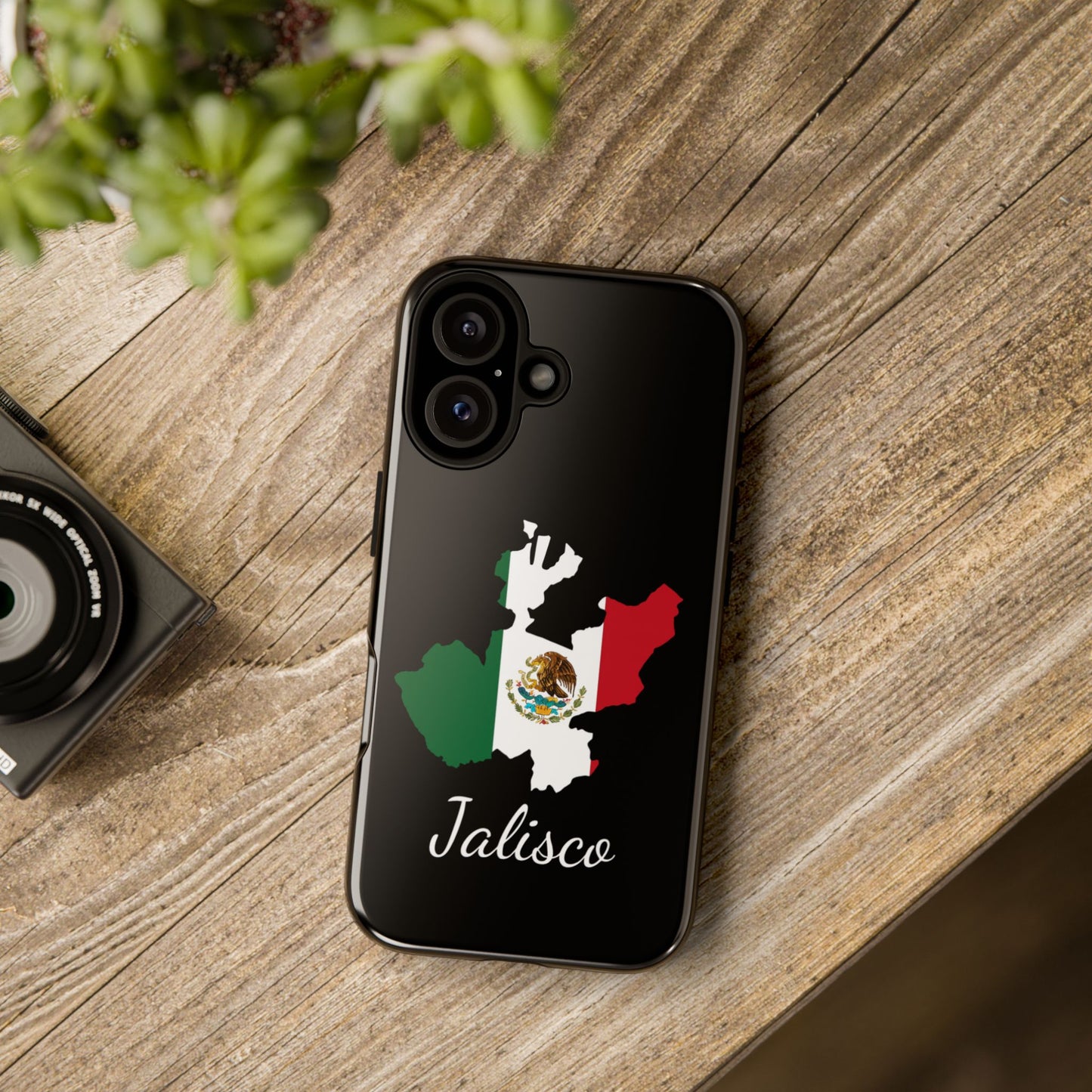 Jalisco Mexico Flag Map Phone Case | Mexican American Pride Tough Case for iPhone & Samsung