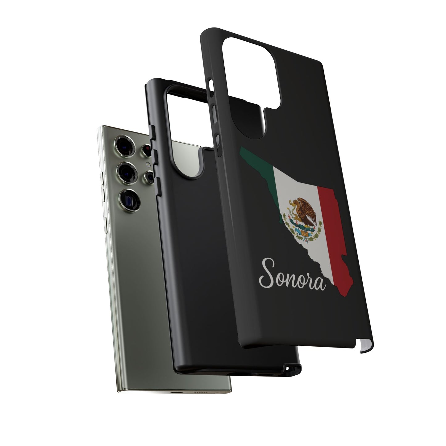 Sonora Mexico Flag Map Phone Case | Mexican American Pride Tough Case for iPhone & Samsung