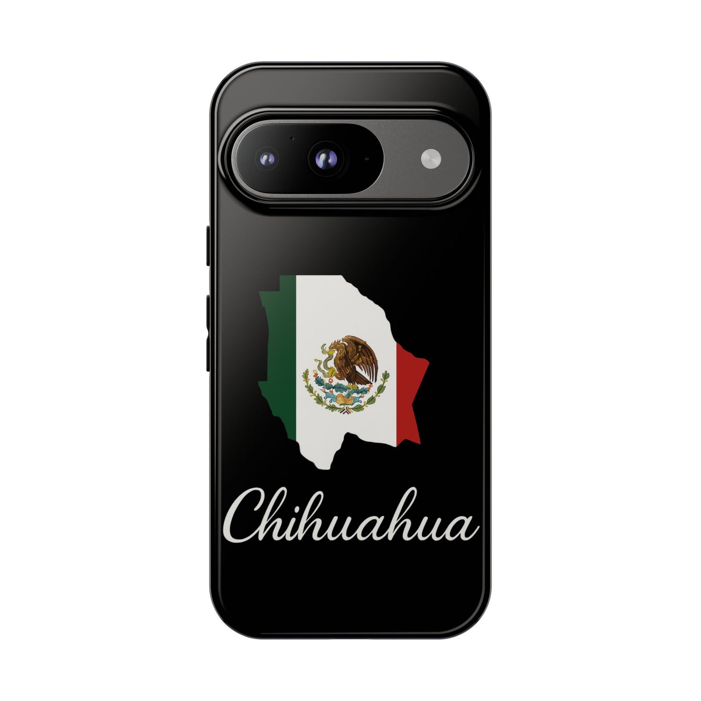 Chihuahua Mexico Flag Map Phone Case | Mexican American Pride Tough Case for iPhone & Samsung