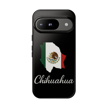 Chihuahua Mexico Flag Map Phone Case | Mexican American Pride Tough Case for iPhone & Samsung
