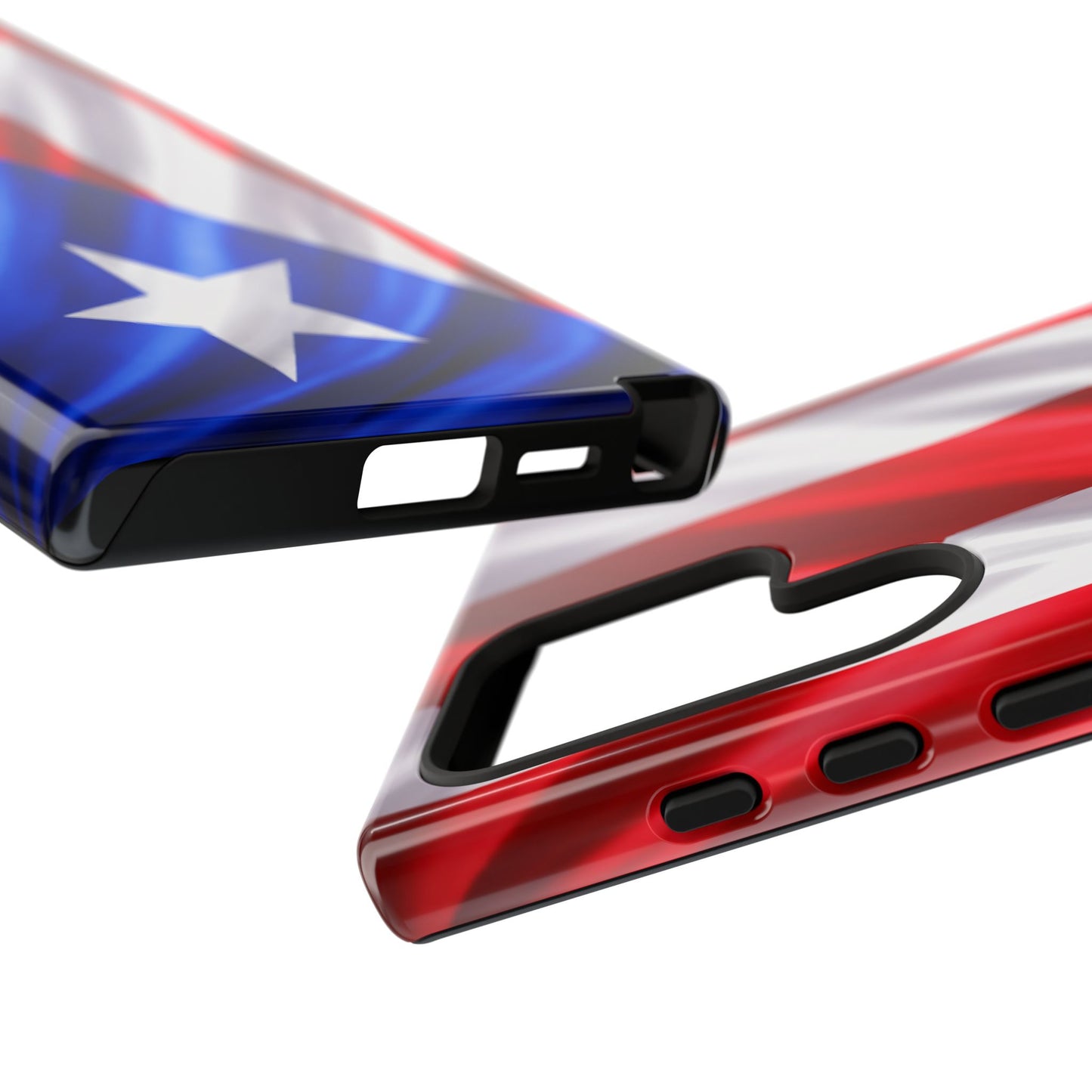 Puerto Rico Flag Phone Case | Boricua Pride Tough Case | Puerto Rican Flag Protective Cover for iPhone & Samsung