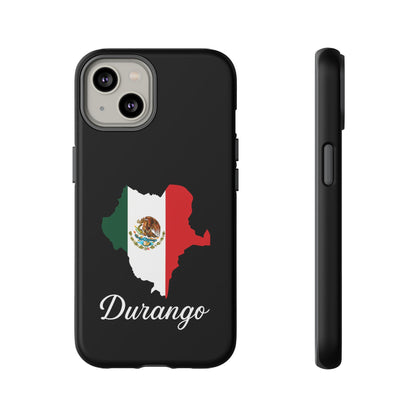 Durango Mexico Flag Map Phone Case | Mexican American Pride Tough Case for iPhone & Samsung