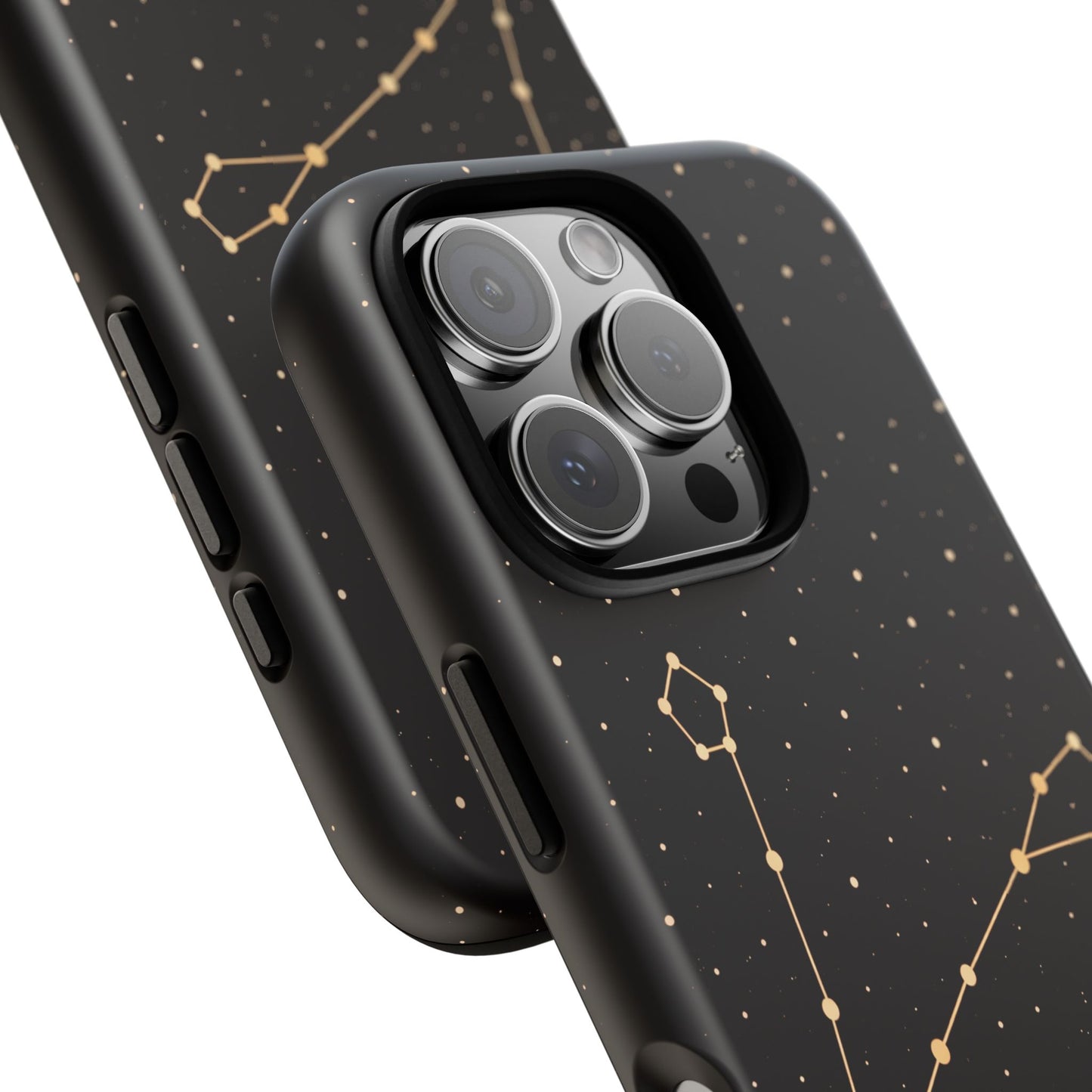 Pisces Zodiac Constellation Phone Case – Luxe Gold Celestial Cover