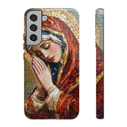 Virgin Mary Phone Case, Catholic Phone Case, Christian Aesthetic Case, Religious iPhone Case, Saint Art Case, Faith Gift