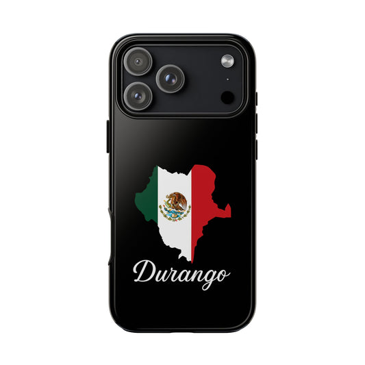 Durango Mexico Flag Map Phone Case | Mexican American Pride Tough Case for iPhone & Samsung