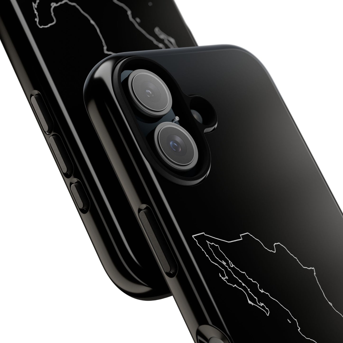 Mexico Outline Phone Case – Minimal Country Map Tough Case (iPhone, Samsung, Pixel)