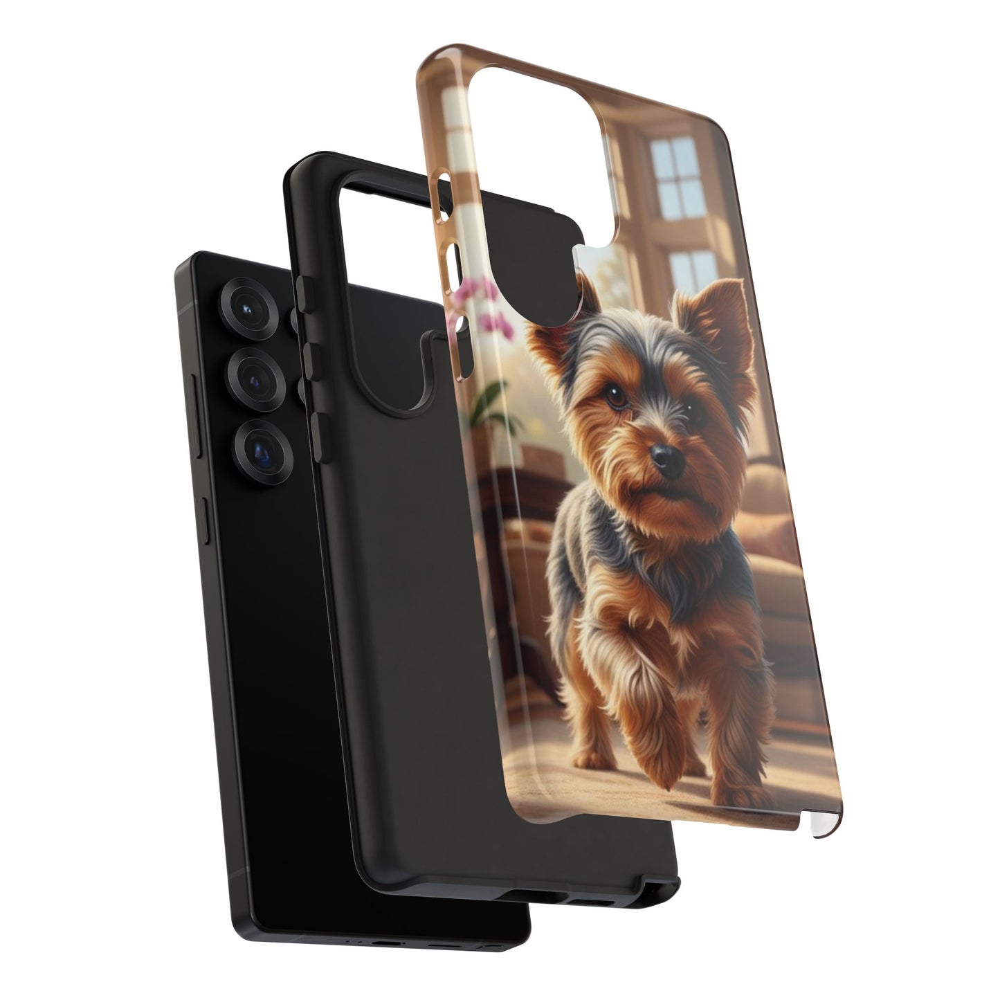 Yorkshire Terrier Phone Case – Cute Yorkie Puppy Tough Case (iPhone, Samsung, Pixel)