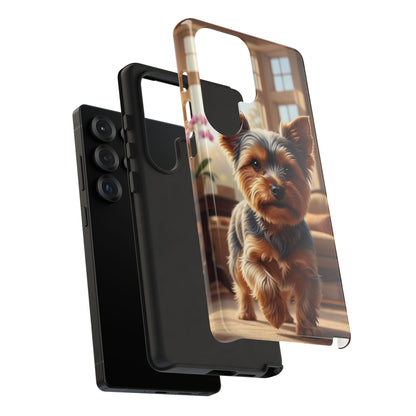 Yorkshire Terrier Phone Case – Cute Yorkie Puppy Tough Case (iPhone, Samsung, Pixel)