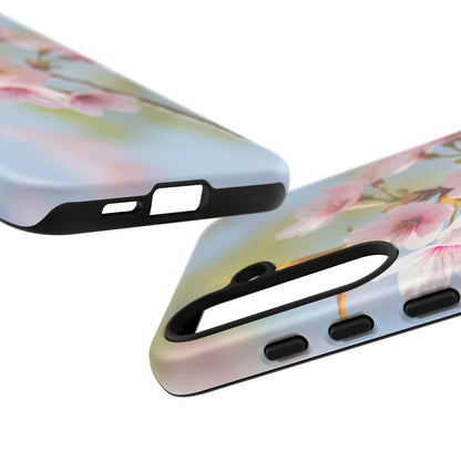 Cherry Blossom Phone Case – Pink Floral Tough Case (iPhone, Samsung Galaxy, Pixel)