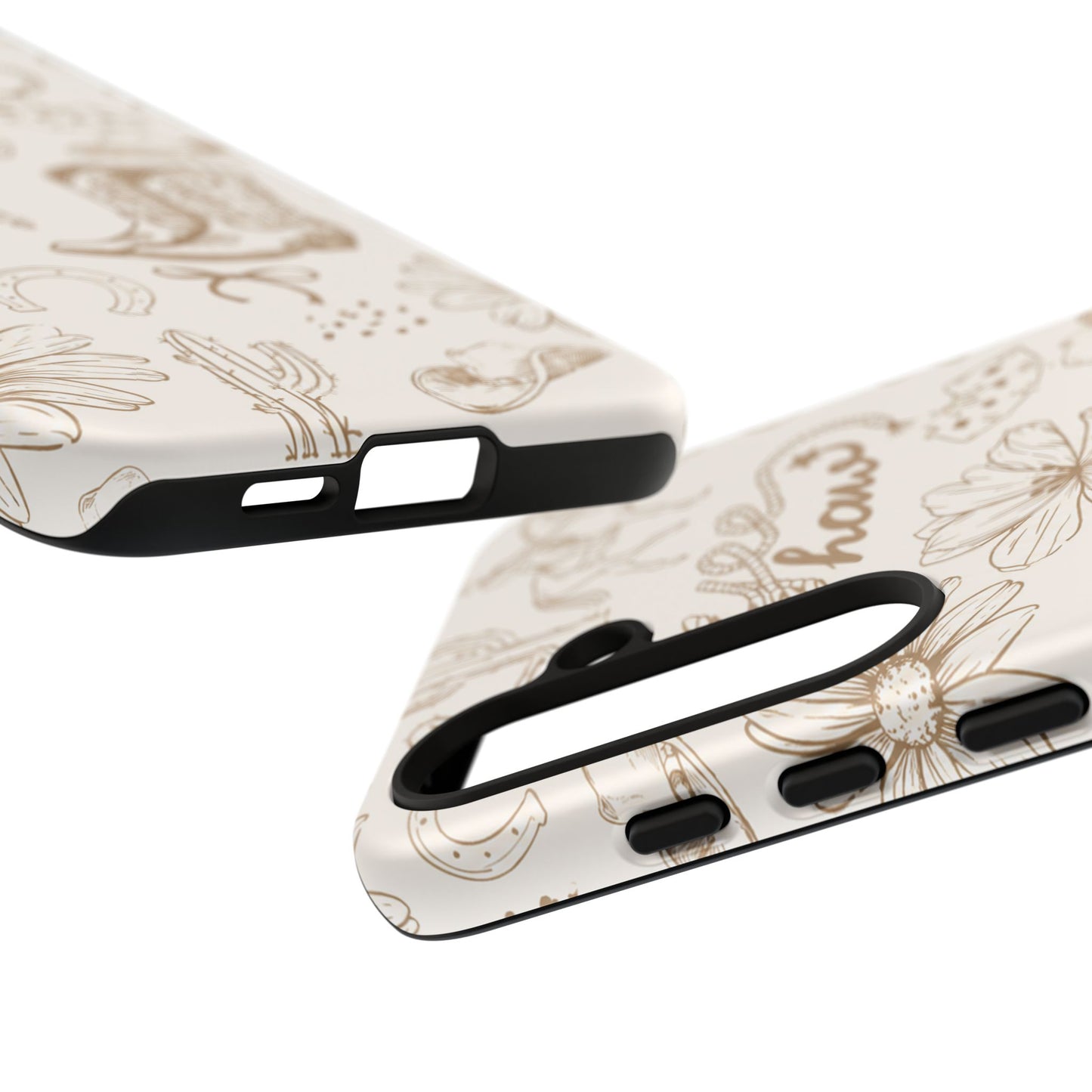 Western Cowgirl Phone Case for iPhone Samsung Galaxy Pixel Tough Case