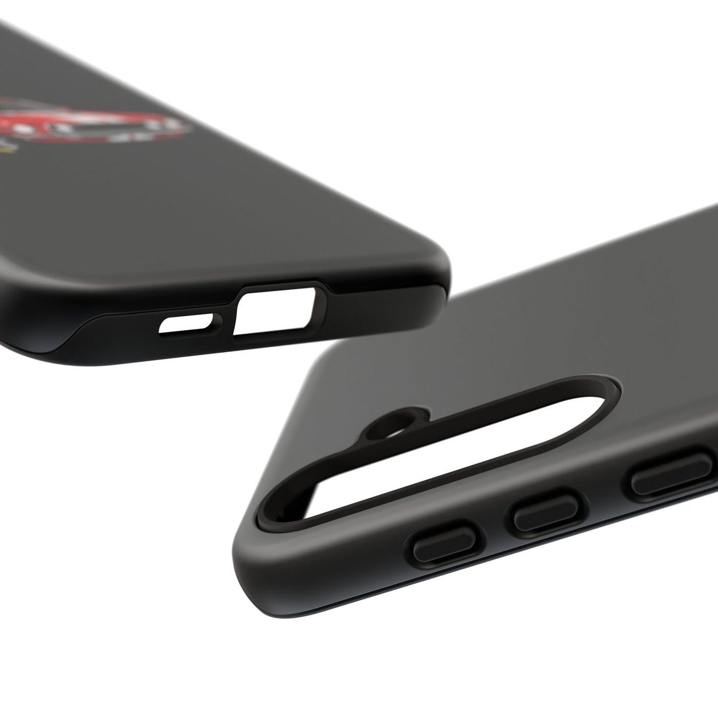 Red Muscle Car Phone Case – Classic Car Racing Tough Protective Case