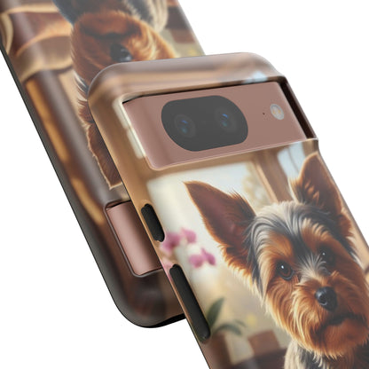 Yorkshire Terrier Phone Case – Cute Yorkie Puppy Tough Case (iPhone, Samsung, Pixel)