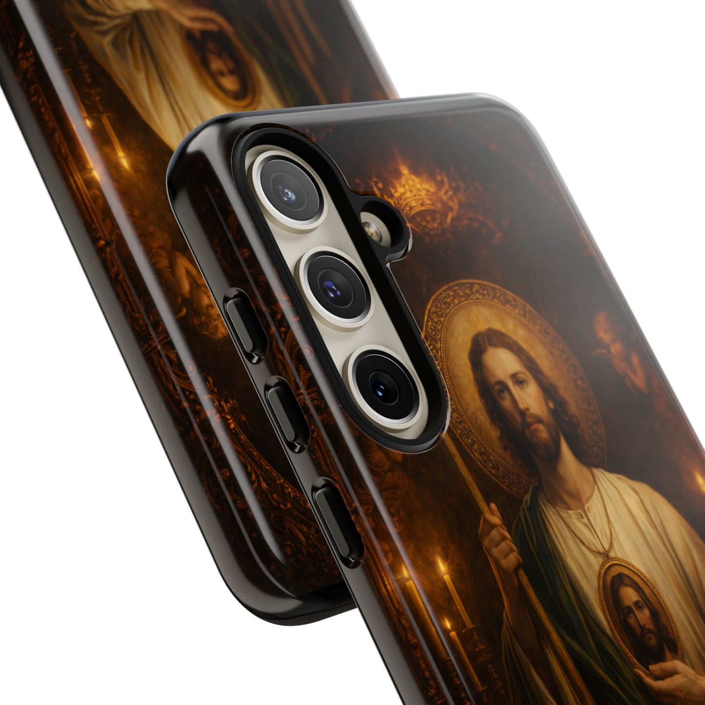 San Judas Phone Case Saint Jude Catholic Saint Religious Art Portrait Tough
