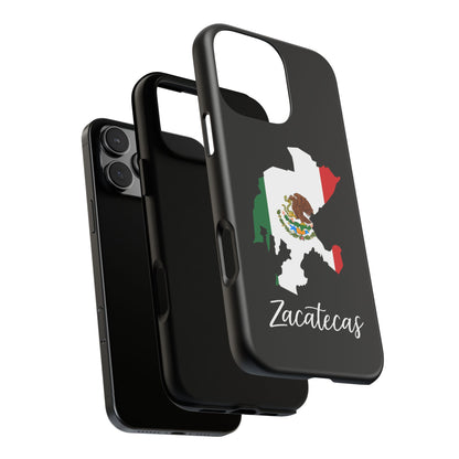 Zacatecas Mexico Flag Map Phone Case | Mexican American Pride Tough Case for iPhone & Samsung