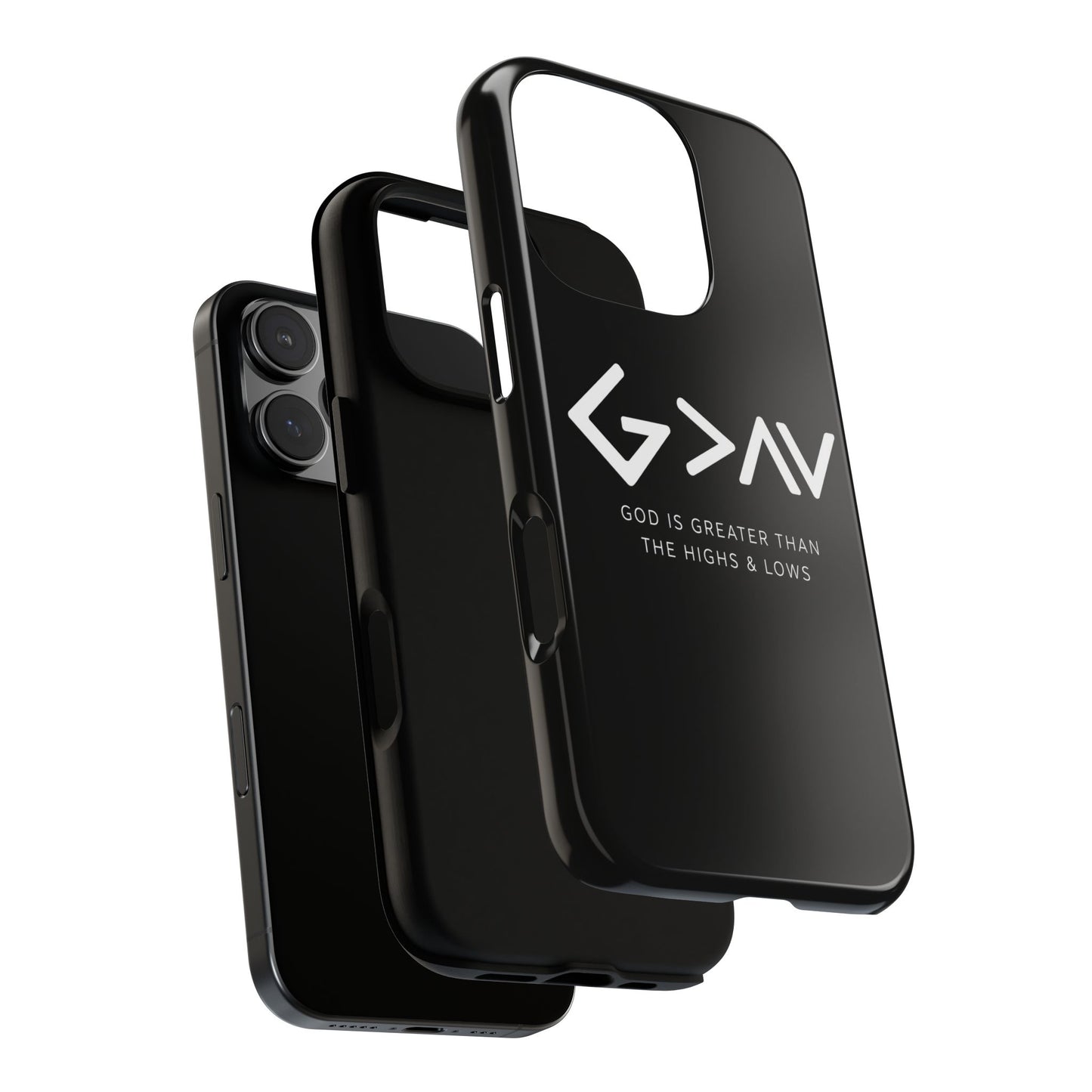 God Is Greater Than The Highs & Lows G>∧∨ Christian Phone Case