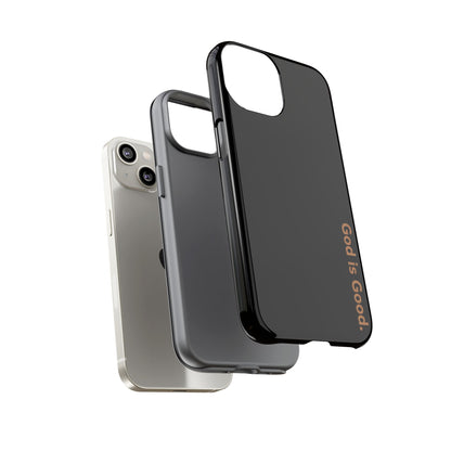 God Is Good Phone Case Minimal Aesthetic Christian Tough Cover