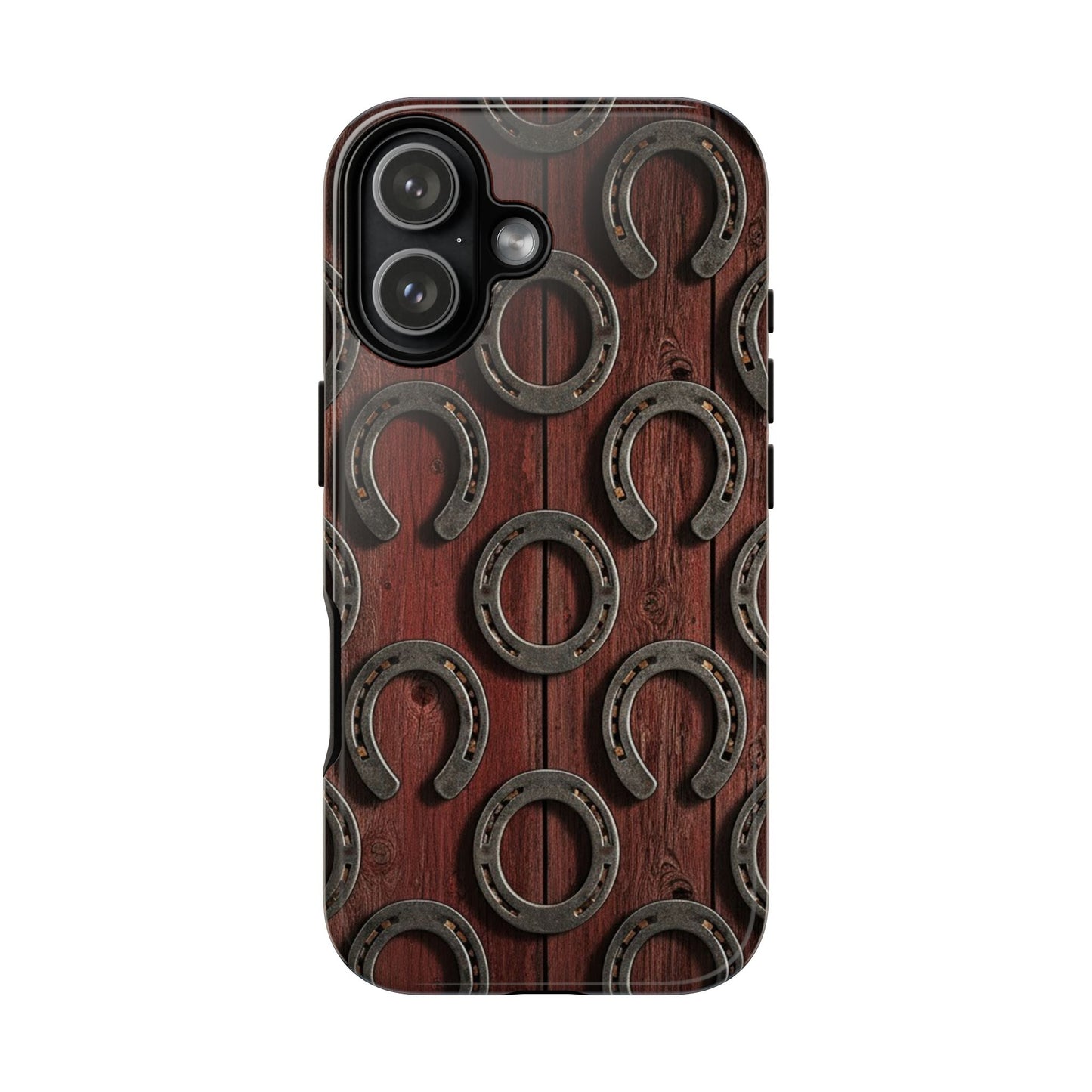Rustic Horseshoe Western Phone Case – Cowboy Country Ranch Tough Case