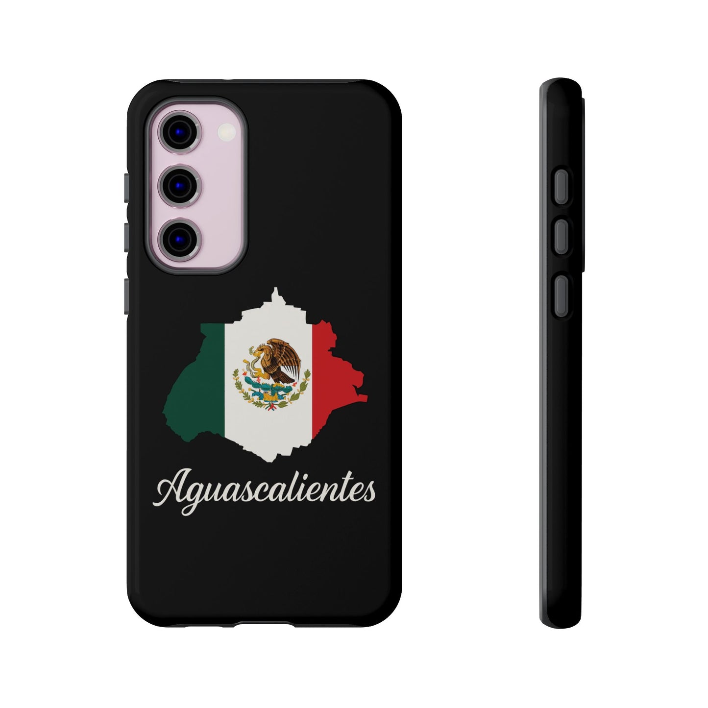 Aguascalientes Mexico Flag Map Phone Case | Mexican American Pride Tough Case for iPhone & Samsung