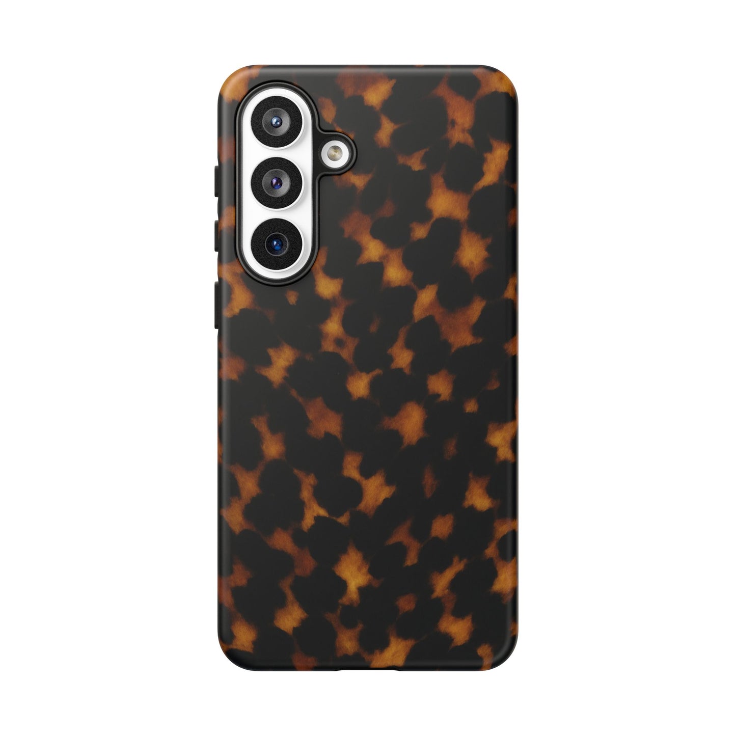 Tortoiseshell Phone Case – Brown Leopard Pattern Luxury Tough Protective Case