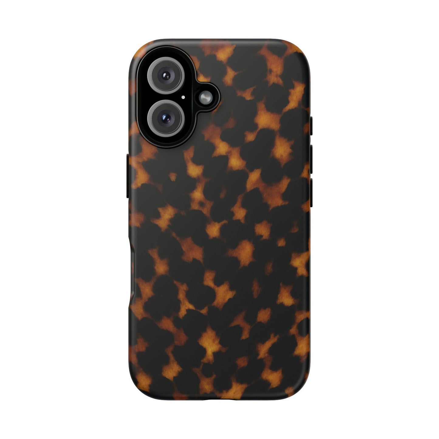 Tortoiseshell Phone Case – Brown Leopard Pattern Luxury Tough Protective Case