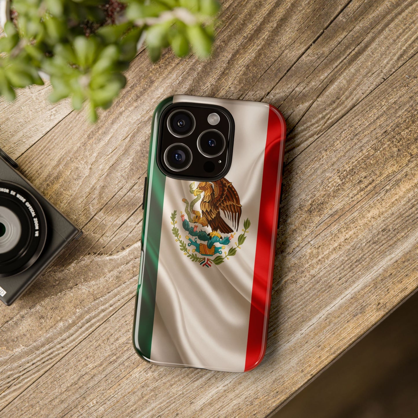 Mexico Flag Phone Case | Mexican Pride iPhone & Samsung Case | Tricolor Aesthetic Tough Protective Cover