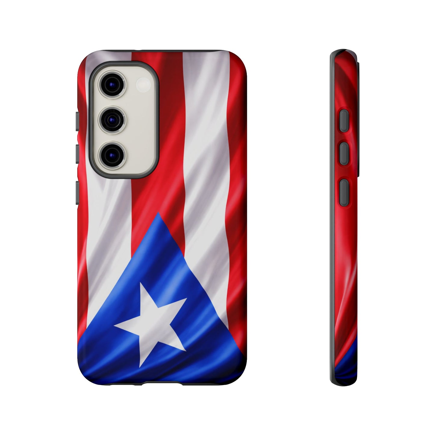 Puerto Rico Flag Phone Case | Boricua Pride Tough Case | Puerto Rican Flag Protective Cover for iPhone & Samsung