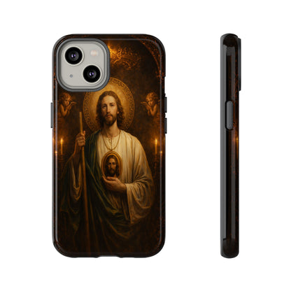 San Judas Phone Case Saint Jude Catholic Saint Religious Art Portrait Tough