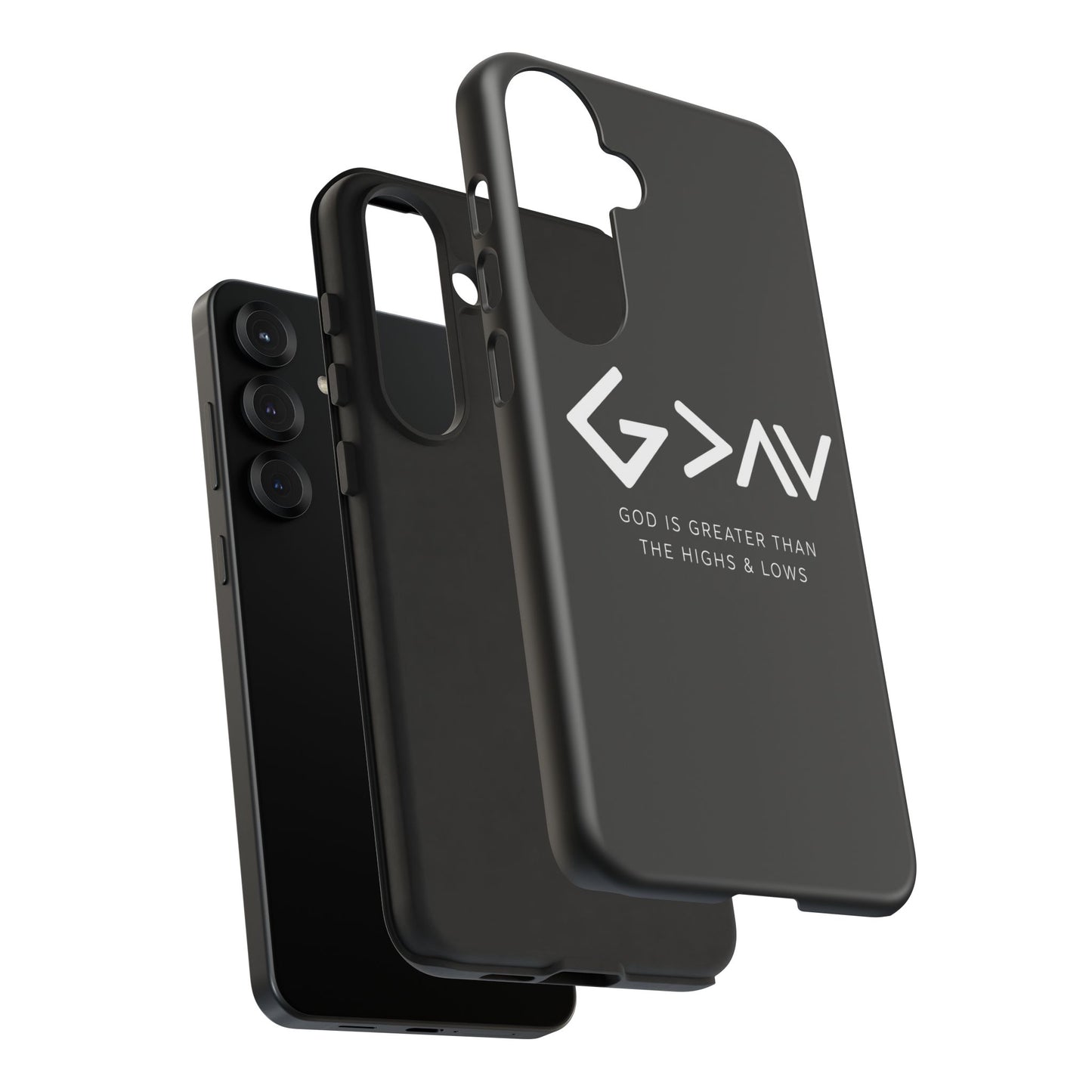 God Is Greater Than The Highs & Lows G>∧∨ Christian Phone Case
