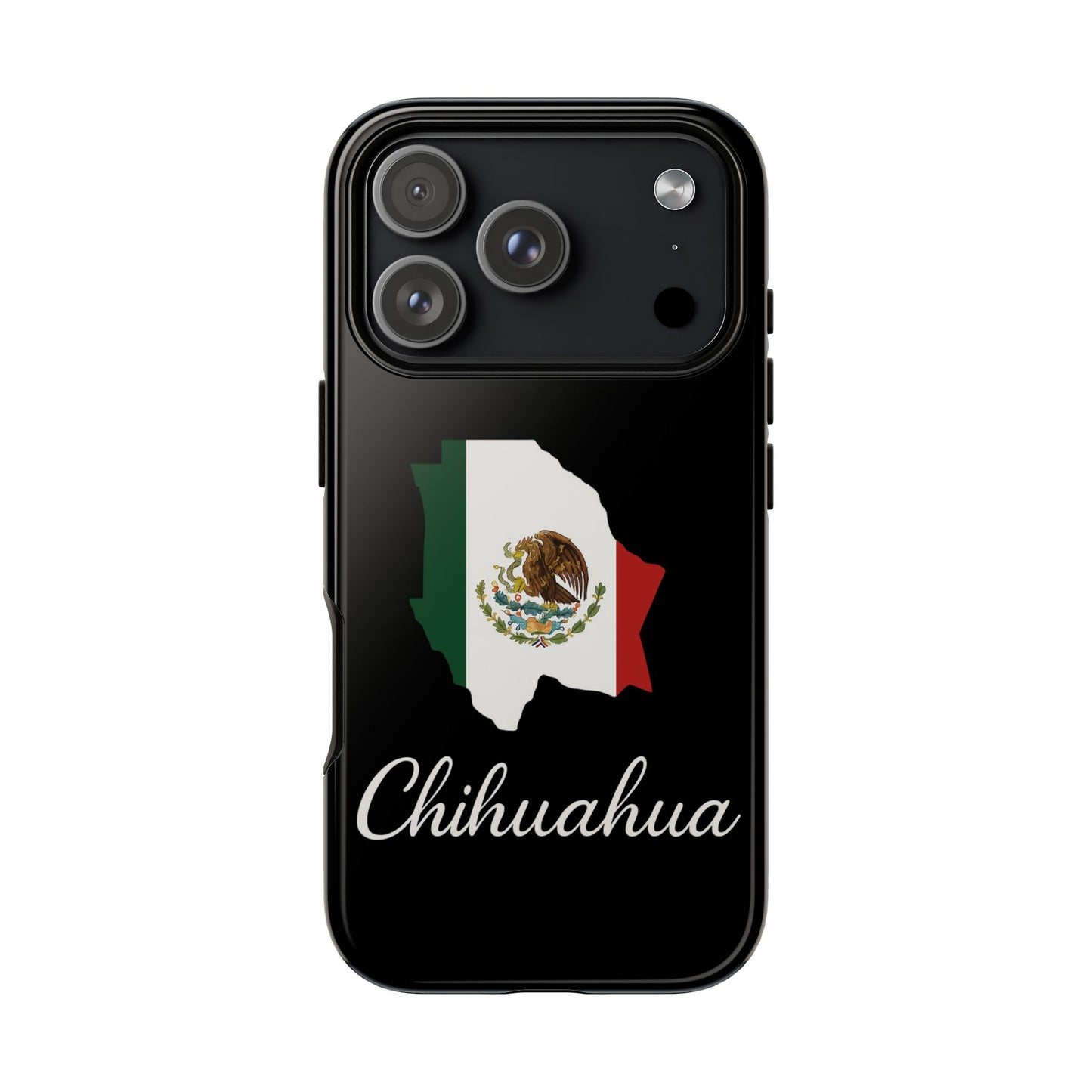 Chihuahua Mexico Flag Map Phone Case | Mexican American Pride Tough Case for iPhone & Samsung