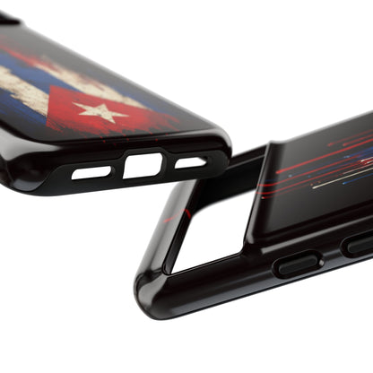 Cuban Flag Phone Case | Cuba Flag Tough Case | Patriotic Cuban Pride iPhone Samsung Protective Cover