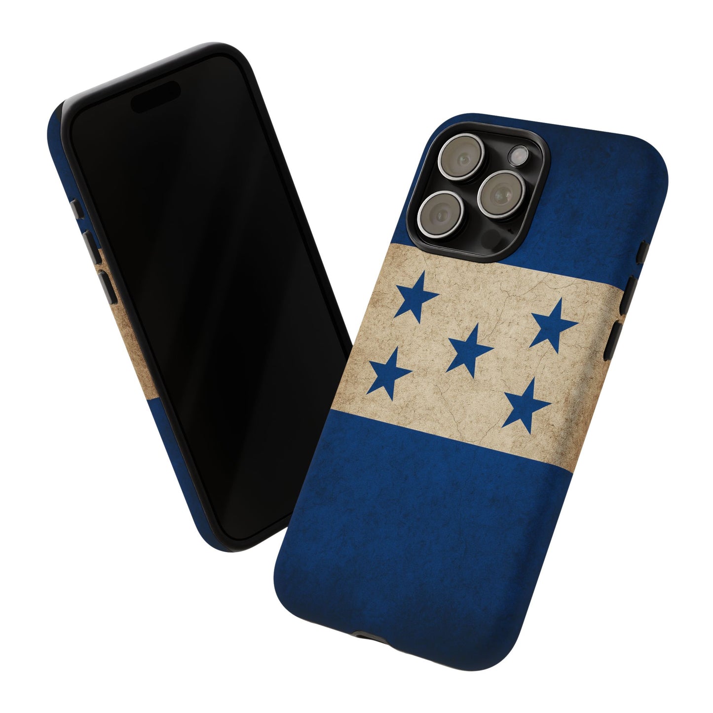 Honduras Flag Phone Case | Vintage Honduran Flag iPhone & Samsung Tough Protective Case