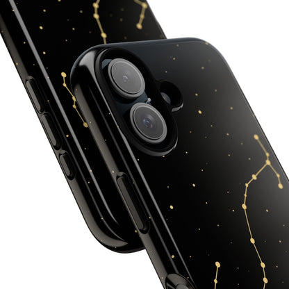 Scorpio Zodiac Constellation Phone Case – Luxe Gold Celestial Cover