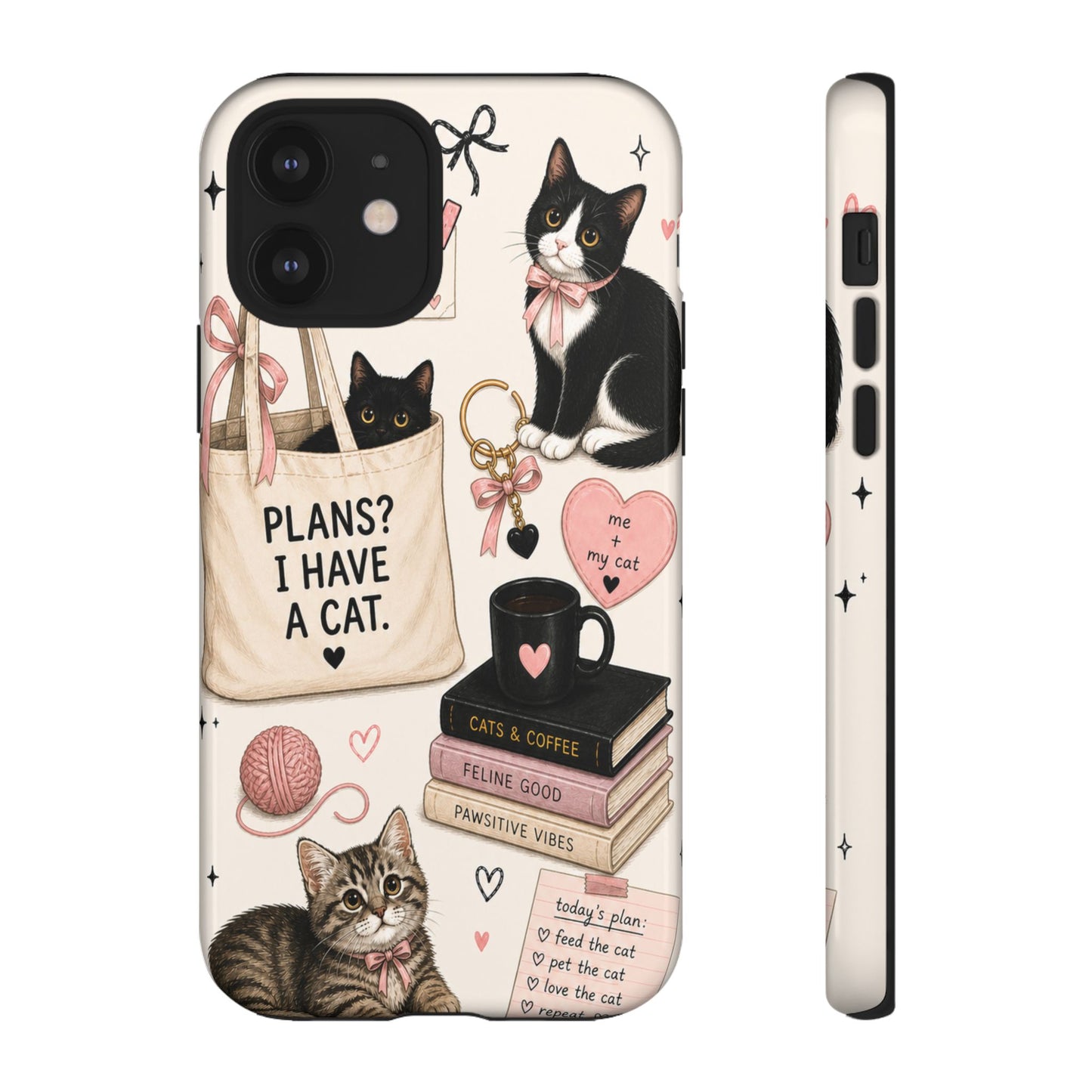 Cat Lover Phone Case | Plans? I Have A Cat Cute Aesthetic Cover