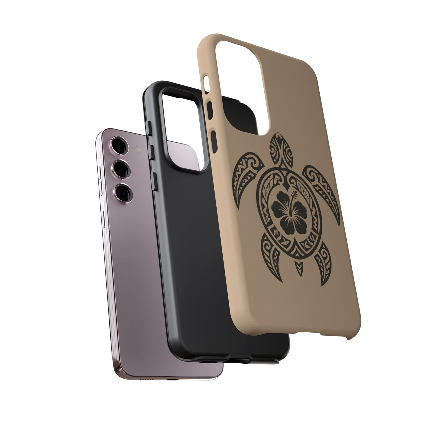 Polynesian Turtle Phone Case | Hawaiian Beach Tough Cover