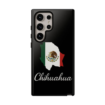 Chihuahua Mexico Flag Map Phone Case | Mexican American Pride Tough Case for iPhone & Samsung